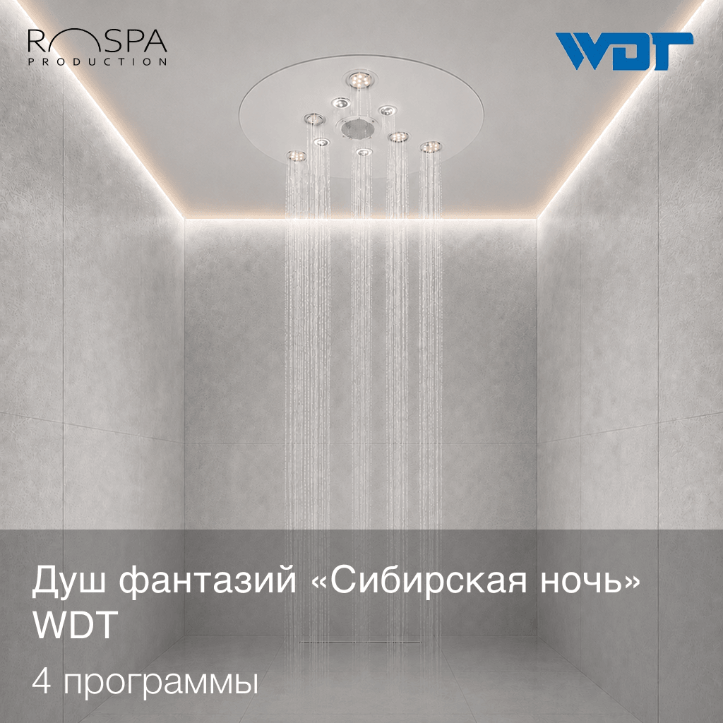 Душ эмоций «Сибирская ночь» WDT ПВХ